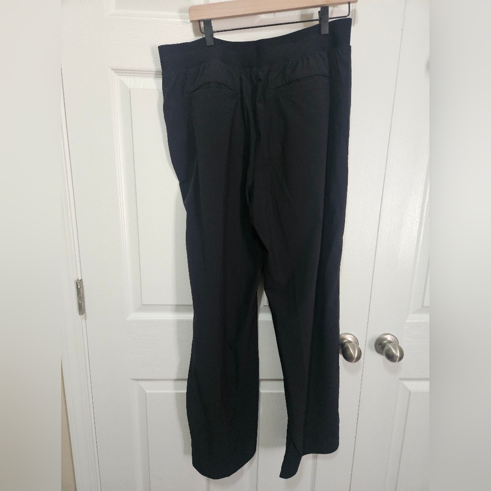 Athleta Black Wide Leg Pants 14 - Picture 5 of 5